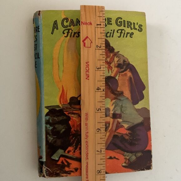 A Campfire Girl’s First Council Fire Jane L. Stewart Saalfield Publishing 1914 - Picture 13 of 16